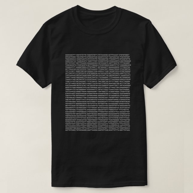 Genome ATGC DNA-bas par gener 2 T Shirt (Design framsida)