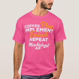 GENOMFÖRANDE AV KAFEPLAN FÖR mikrobiolog UTVÄRDERI T Shirt