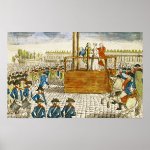 Genomförande av Marie-Antoinette Poster