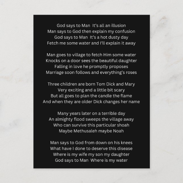 Genomförbar Vykort (Framsida)