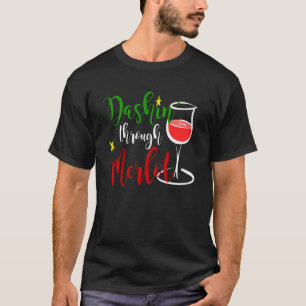 Genomgång av god jul för Vin Älskare T Shirt