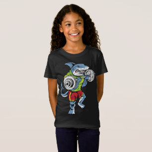 Genomkörare för djur för regnbåge för t shirt