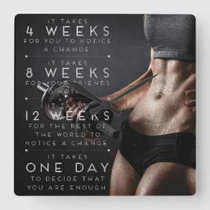 Genomköraremotivation - ändring fyrkantig klocka