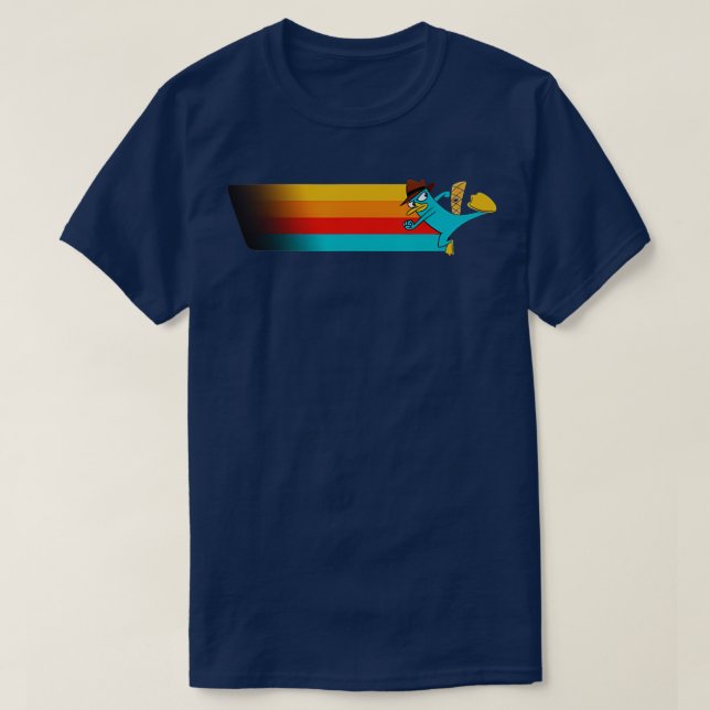 genomliva platypus bang t shirt (Design framsida)