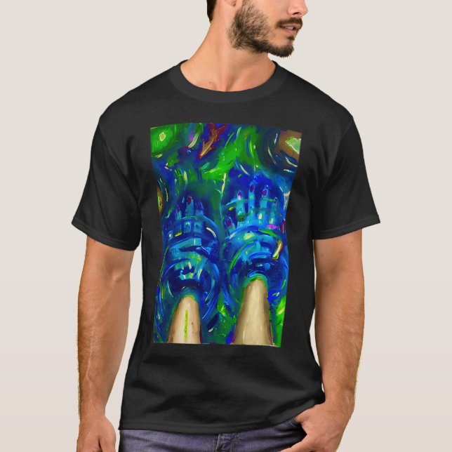 genomlysande t shirt (Framsida)