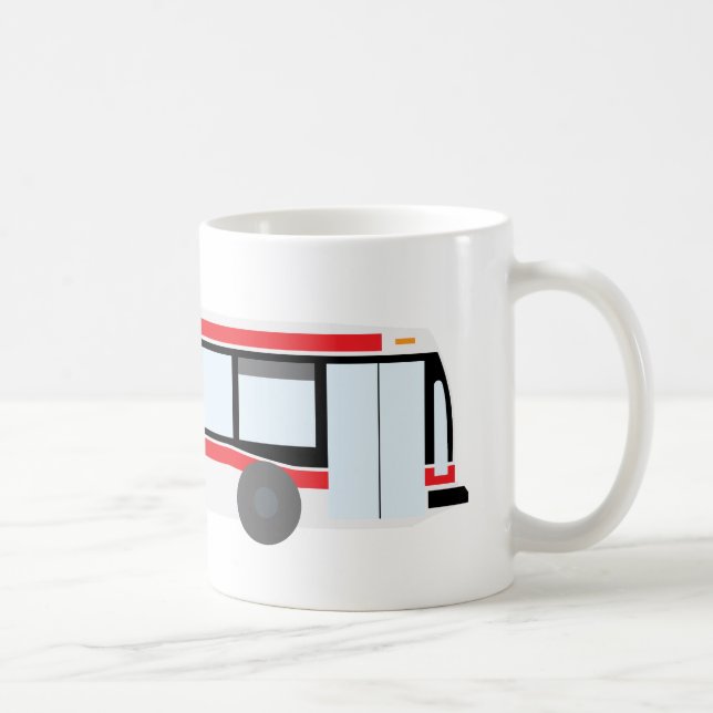 Genomresa muggar: Toronto buss Kaffemugg (Höger)