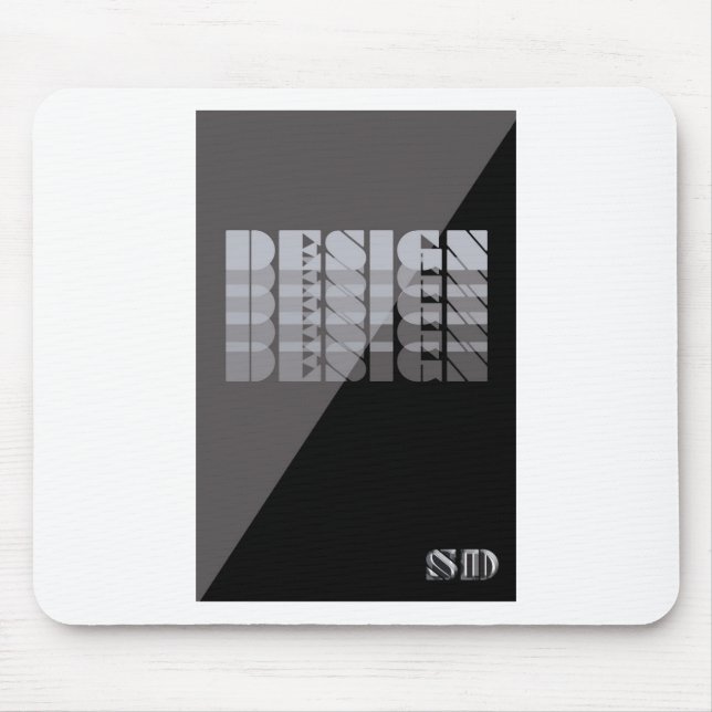 Genomskinlig DESIGN Musmatta (Framsidan)
