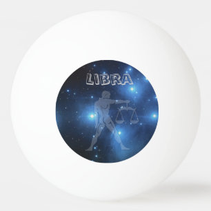 Genomskinlig Libra Pingisboll