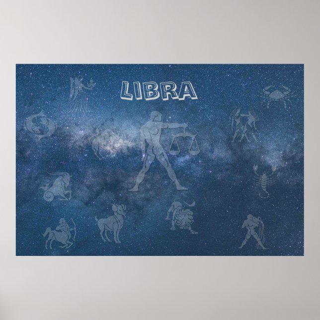 Genomskinlig libra poster (Framsidan)