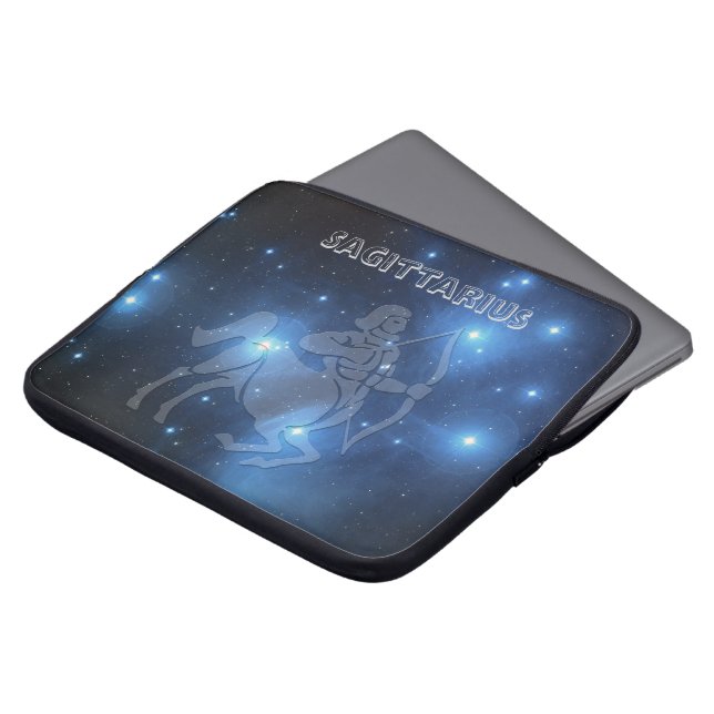 Genomskinlig Sagittarius Laptop Fodral (Framsida topp)
