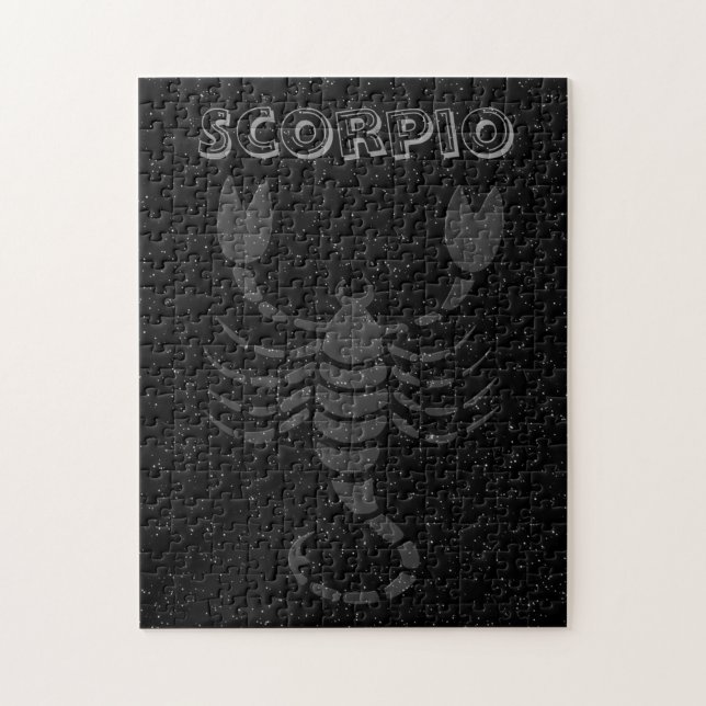 Genomskinlig Scorpio Pussel (Vertikal)