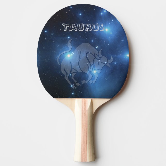 Genomskinlig Taurus Pingisracket (Framsidan)