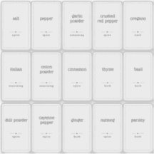 Genomskinliga Burk-etiketter för 1 x 1,8-tums Anpa