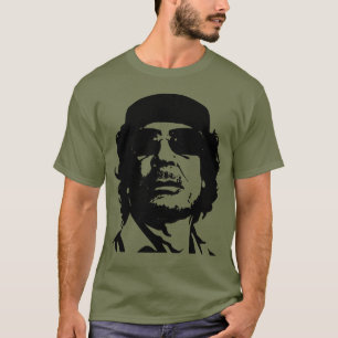 Genomskinliga Gaddafi T Shirt