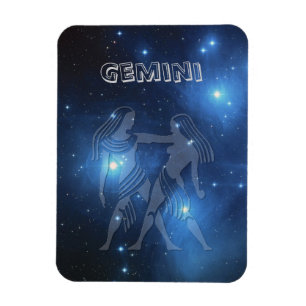 Genomskinliga Gemini Magnet