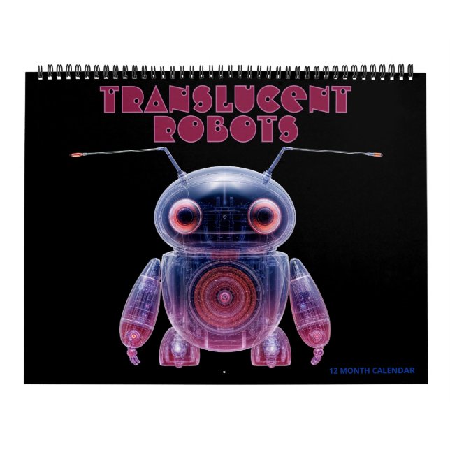 Genomskinliga Robotar Kalender (Omslag)