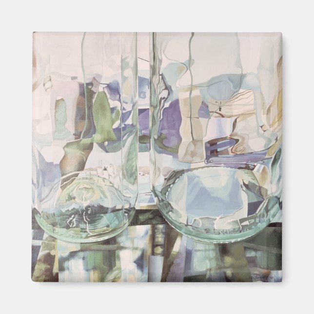 Genomskinlighet för grönt magnet (Framsidan)