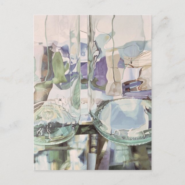 Genomskinlighet för grönt vykort (Framsida)