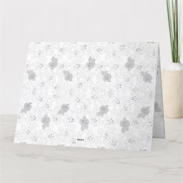 Genomskinligt rutnätsöverlägg - redigerbart PNG St Tack Kort