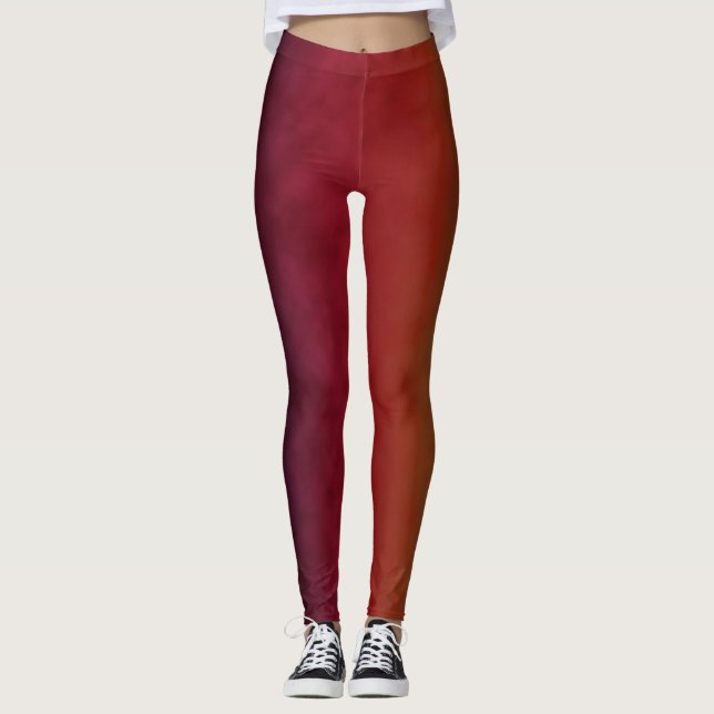 Genomslagen slöja leggings (Framsida)