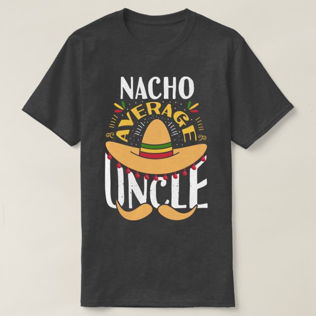 Genomsnittlig farbror t shirt (Design framsida)