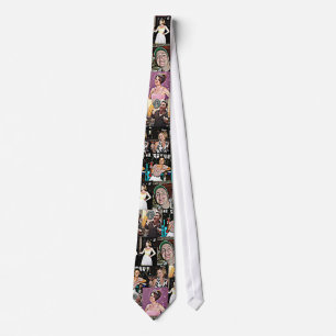 Genomsnittlig flicka- och Lin tie Slips