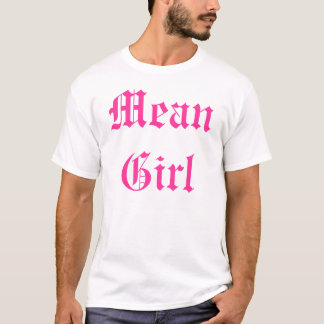 Genomsnittlig flickaT-tröja T-shirt