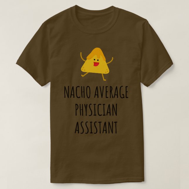 Genomsnittlig läkarassistent i Mugg T Shirt (Design framsida)