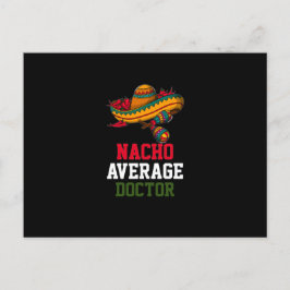 Genomsnittlig läkare nacho  vykort