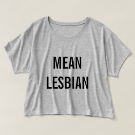 Genomsnittlig lesbisk t shirt