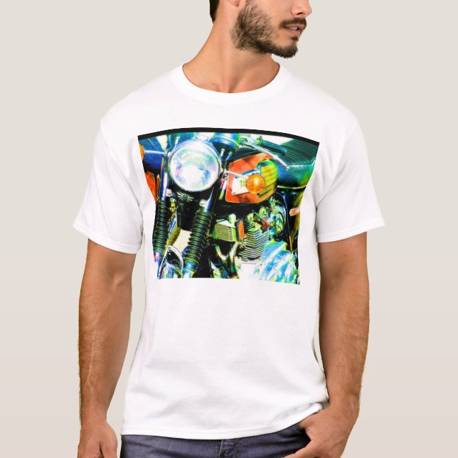 Genomsnittlig maskin tee shirt (Framsida)