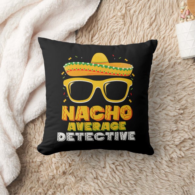 Genomsnittlig Nacho-Detektiv Cinco de Mayo Kudde (Filt)