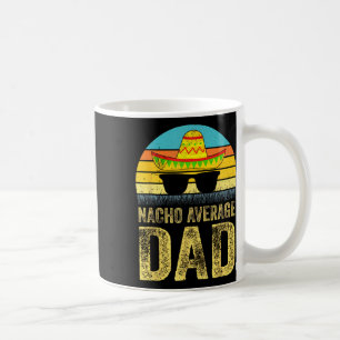 Genomsnittlig pappa mexikansk pappa Cinco De Mayo Kaffemugg