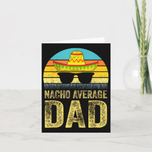 Genomsnittlig Pappa Mexikansk Pappa Cinco De Mayo Kort