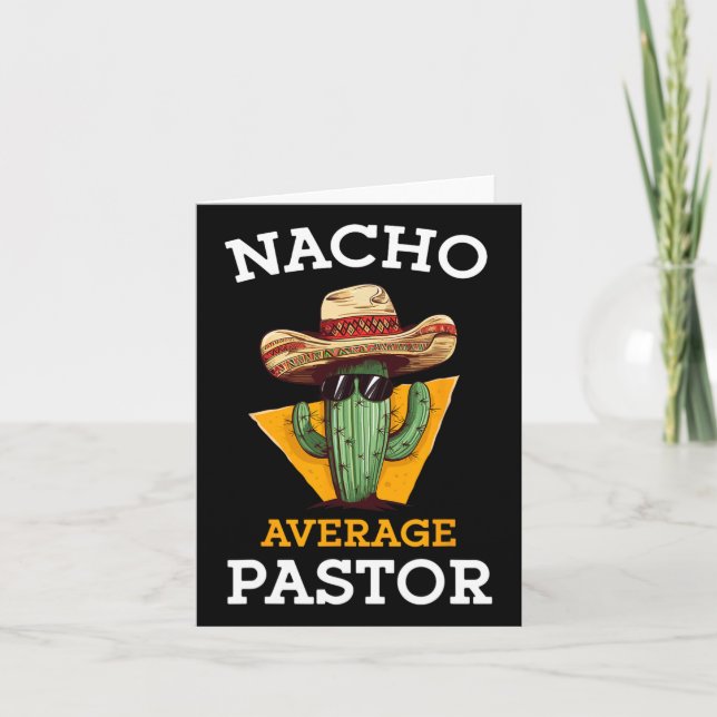 Genomsnittlig pastor predikant religiös ledare Cin Kort (Framsida)