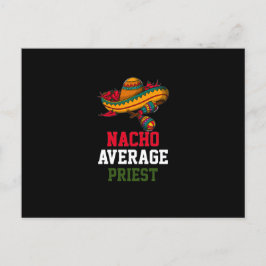 Genomsnittlig präst nacho vykort