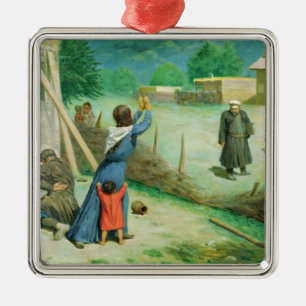 Genomsnittlig samling, 1891 julgransprydnad metall