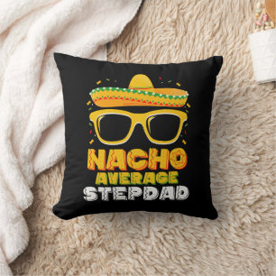 Genomsnittlig styppappa pappa Cinco De Mayo nachos Kudde