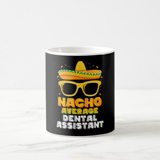 Genomsnittlig tandläkarassistent Cinco De Mayo Kaffemugg (Center)
