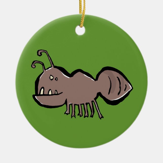 genomsnittlig termite julgransprydnad keramik (Framsidan)