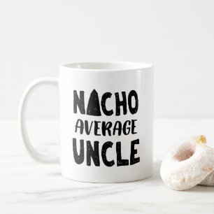 Genomsnittlig Uncle Mexikan Mat Rolig för Nacho Kaffemugg
