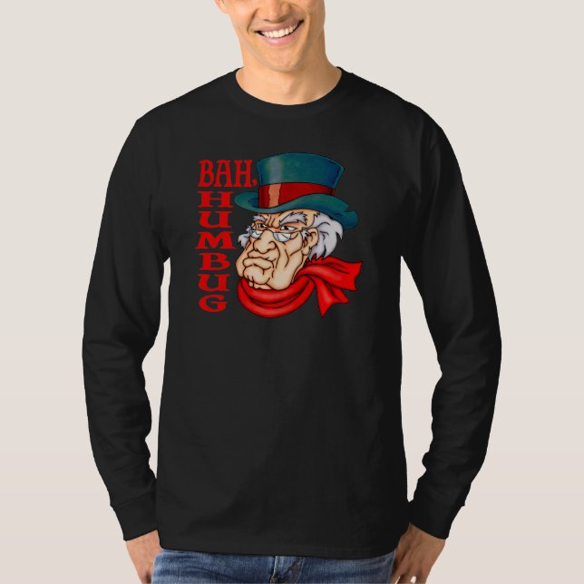 Genomsnittliga gammala Scrooge Tee Shirt (Framsida)