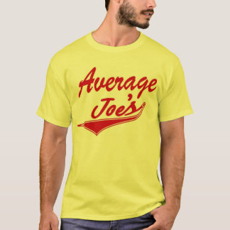Genomsnittliga Joes gula T-tröja Tee