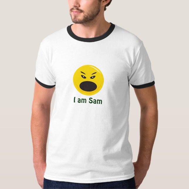 genomsnittligt leende, I-förmiddag Sam T Shirt (Framsida)