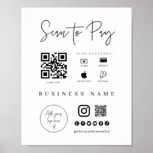Genomsök signering av Mobile-utcheckning för mindr Poster