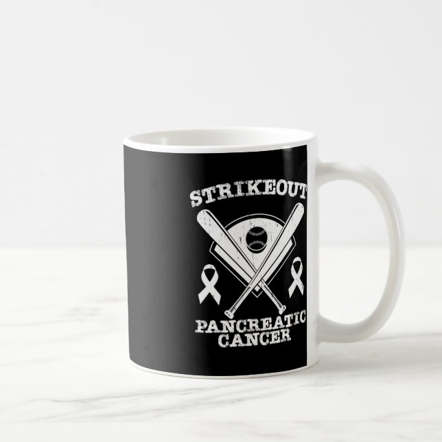 Genomstruken Pancreatic Cancer Awareness Month Bas Kaffemugg (Höger)