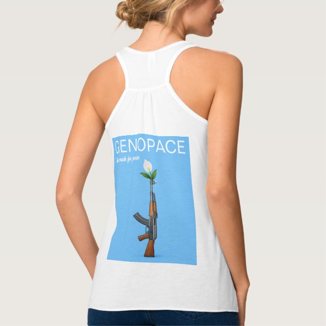 GENOPACE Boken Linne Med Racerback (Baksida)