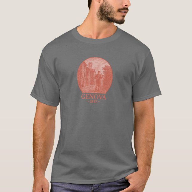 Genova - 1837 t shirt (Framsida)