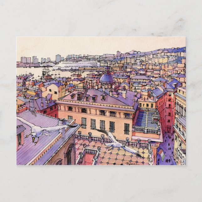 Genova Helg Vykort (Framsida)