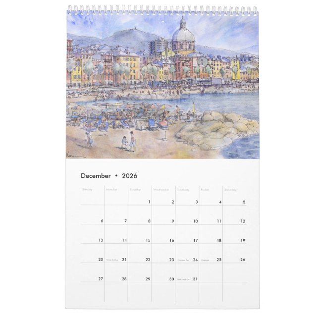 Genova la Superba Kalender (Dec 2026)